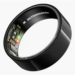 Ultrahuman Ring AIR No Anello intelligente con activity tracker Nero