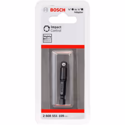 ADAPTER - 1/4 HEX TO 1/4 SQUARE BPSCA 2608551109 - TL17634 Di BOSCH Manufacturer Name : BOSCH Manufacture Part No : BPSCP 260 ...