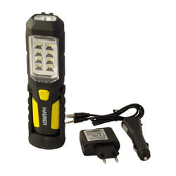 Torcia a batteria litio - ricaricabile - 8+1 led - magnetica Maurer