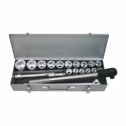 CHIAVI A BUSSOLA 21PZ ATTACCO 3/4 ALTAMENTE PROFESSIONALI Marca ''Maurer'' Ferritalia serie plus - CHIAVI IN ACCIAIO CRHOME V ...