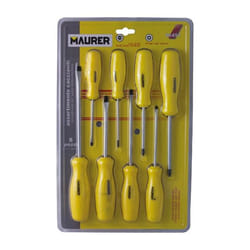 Cacciaviti Maurer 8pz - acciaio crome vanadium calamitati - Giraviti set