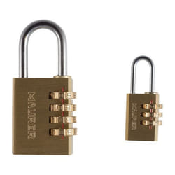 Maurer - lucchetto a combinazione in OTTONE-28 mm valigia palestra