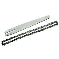 OX - lama barra motosega Carving lama 25 cm con catena cm 3/8-SP1.3- 42 maglie