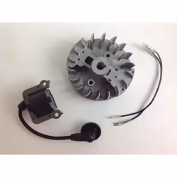 Kit impianto di accensione decespugliatore alko volano bobina Caratteristiche: Interasse fori (mm):53 Peso:537 g Modelli dece ...
