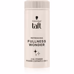 I tuoi capelli ti sembrano privi di volume e forma? La cipria per capelli Schwarzkopf Taft Wonders restituirà loro entrambe l ...