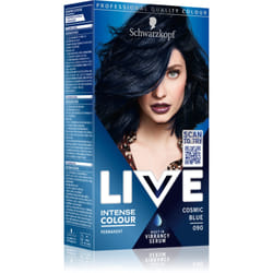 Schwarzkopf LIVE Intense Colour colore 090 Cosmic Blue