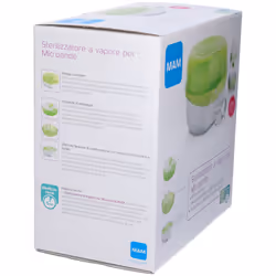 Mam Sterilizzatore Microonde per Biberon Singolo con Biberon da 160ml