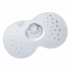 Mam Paracapezzoli Misura 1 offre protezione per capezzoli doloranti. Realizzato in silicone SkinSoft, garantisce una sensazio ...