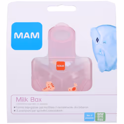 Mam Contenitore Latte In Polvere Femmina per Preparazione Latte Compatto e Leggero