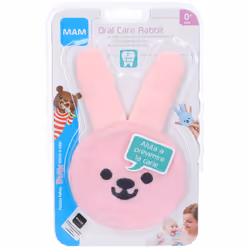Mam Guanto Microfibra Rabbit per Igiene Orale Bambini Guanto Singolo