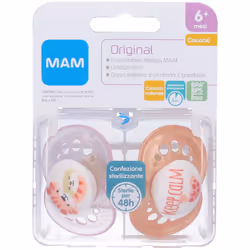 Mam Original succhietto per bambine 6+ mesi doppio - Vista aggiuntiva 2