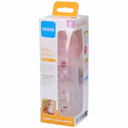 Mam Eeasy Active Biberon è un prodotto utile per le neonate dai 4 mesi in su ed è comodo da portare in giro per nutrire le ba ...