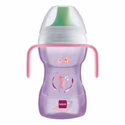 La MAM Fun to Drink Transition Cup da 270ml è ideale per il passaggio dalla coppetta didattica a quella normale. Con beccucci ...