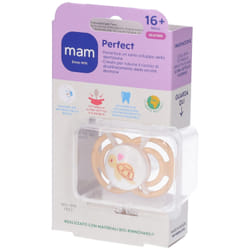 Mam Succhietto Perfect 16+ per Sviluppo Orale Silicone Singolo Femmina