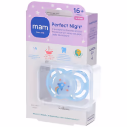 Mam Succhietto Perfect Night 16+ per Bambini 16+ Mesi Confezione Singola