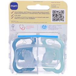 MAM Air Succhietto per Comfort Bambino 16+ Mesi Silicone 2 Pezzi
