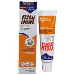 Fitty® Dent Plus Pasta Adesiva per Protesi 40 g Crema