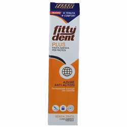 Fitty® Dent Plus Pasta Adesiva per Protesi 40 g Crema - Vista aggiuntiva 4