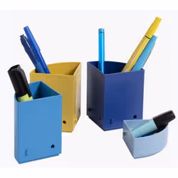 Exacompta 68202D portapenne Plastica Blu, Giallo - Vista aggiuntiva 4