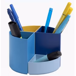 Exacompta 68202D portapenne Plastica Blu, Giallo - Vista aggiuntiva 6