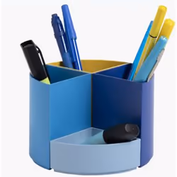 Exacompta 68202D portapenne Plastica Blu, Giallo - Vista aggiuntiva 7