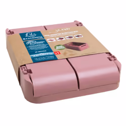 Exacompta 27038D scatola di conservazione Armadietto portaoggetti Rettangolare Polipropilene (PP) Rosa - Vista aggiuntiva 8