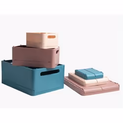 Exacompta 27234D scatola per la conservazione di documenti Polipropilene (PP) Blu - Vista aggiuntiva 4