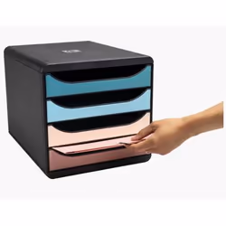 Exacompta 310606D organizzatore per cassetto di scrivania Plastica Colori assortiti - Vista aggiuntiva 5