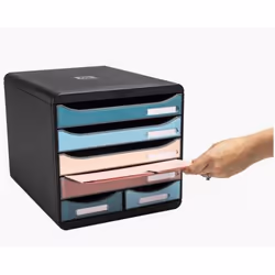 Exacompta 312606D organizzatore per cassetto di scrivania Plastica Colori assortiti - Vista aggiuntiva 6