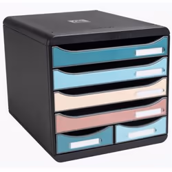 Exacompta 312606D organizzatore per cassetto di scrivania Plastica Colori assortiti - Vista aggiuntiva 7