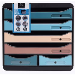 Exacompta 312606D organizzatore per cassetto di scrivania Plastica Colori assortiti - Vista aggiuntiva 8