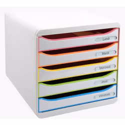 Exacompta 309913D cassettiera ufficio Bianco
