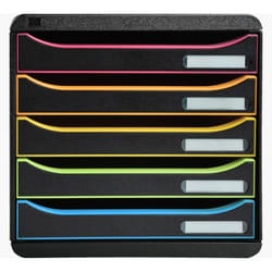 Exacompta 309914D cassettiera ufficio Nero