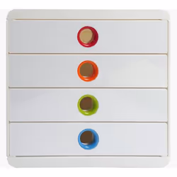 Exacompta 314398D cassettiera ufficio Bianco