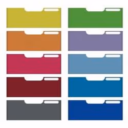 Exacompta 338999D, Multicolore, 290 x 50 x 220 mm