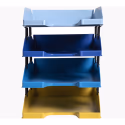 Exacompta 113202SETD vassoio da scrivania Plastica Colori assortiti - Vista aggiuntiva 5