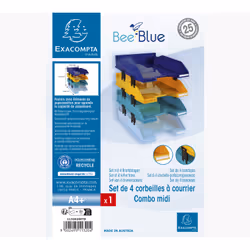 Exacompta 113202SETD vassoio da scrivania Plastica Colori assortiti - Vista aggiuntiva 7
