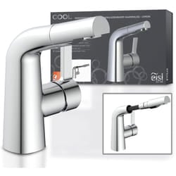 Eisl - cool NI075COCR, rubinetto bagno lavabo, rubinetto da bagno con doccetta estraibile, miscelatore per lavabo con doccetta, miscelatore lavabo