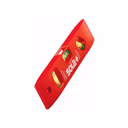 Profilato plastica espansa Finitura colore rosso Base magnetica Fiala orizzontale, verticale e 45'