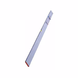 Profilo alluminio rettangolare rinforzo centrale Peso g/m 870 - Sezione mm 18x100 1 fiala orizzontale e 1 fiala verticale Tol ...