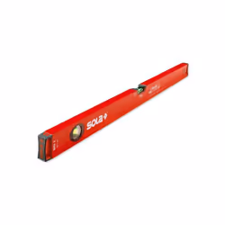 Livella a bolla d'aria in profilo tubolare in alluminio per misurazione orizzontale e verticale. Lunghezza 40cm. Proprietà Pr ...