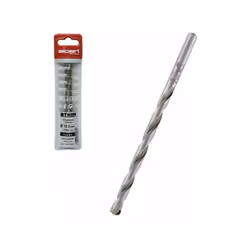 Punta elicoidale con placchetta metallo duro Esecuzione fresata serie lunga Foratura percussione supietra e murature Confezio ...