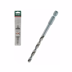 Punta elicoidale HSS - Codulo esagonale 1/4" - Esecuzione rettificata - Codulo antislittamento - Adatta per avvitatori a batt ...