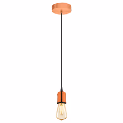 EGLO Yorth, Supporto flessibile, Nero, Rame, Acciaio, Soggiorno, Interno, II