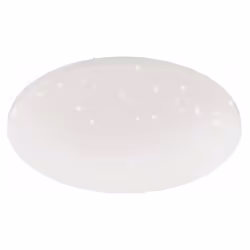 Plafo/applique Frania-S. Struttura in metallo finitura bianco. Diffusore in policarbonato effetto cristallo finitura bianco. ...