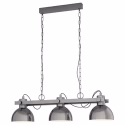 EGLO LUBENHAM 1, 3 lampadina(e), E27, IP20, Grigio