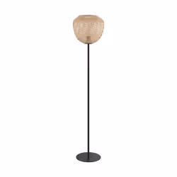 EGLO DEMBLEBY, Nero, Legno, Acciaio, Legno, IP20, II, E27Hs, 1 lampadina(e)