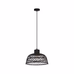 EGLO Ausnby, Supporto flessibile, Nero, Nero, Acciaio, Legno, Nero, Interno
