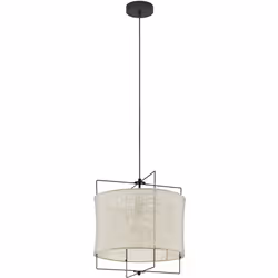 EGLO Bridekirk, 1 lampadina(e), E27, IP20, Nero