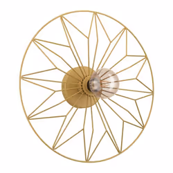 EGLO Castanuelo, Superficie, Rotondo, 1 lampadina(e), E27, IP20, Oro